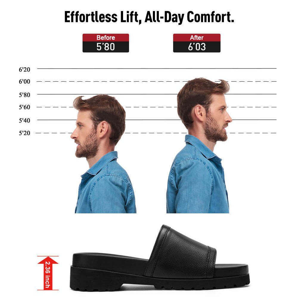 CMR CHAMARIPA Men Height Increasing Slippers - Image 2