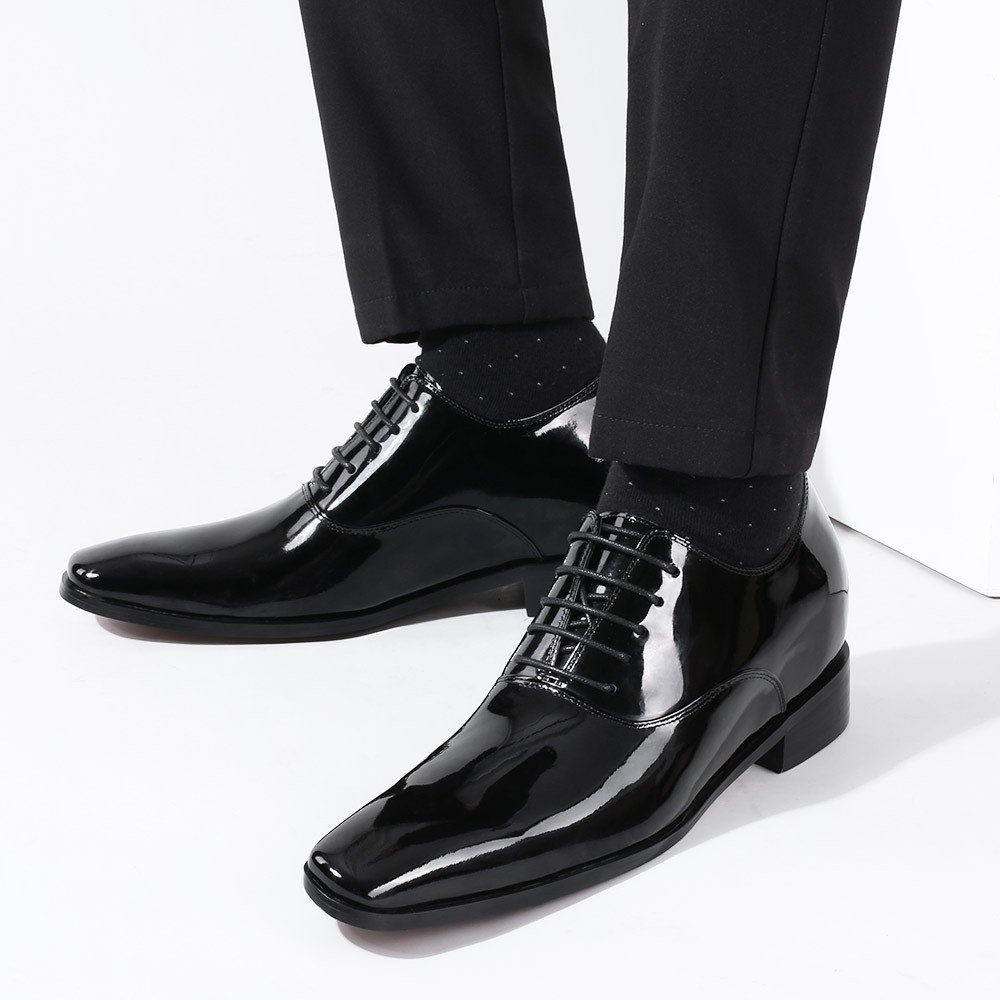 CMR CHAMARIPA Black Glossy Elevator Tuxedo - Image 6