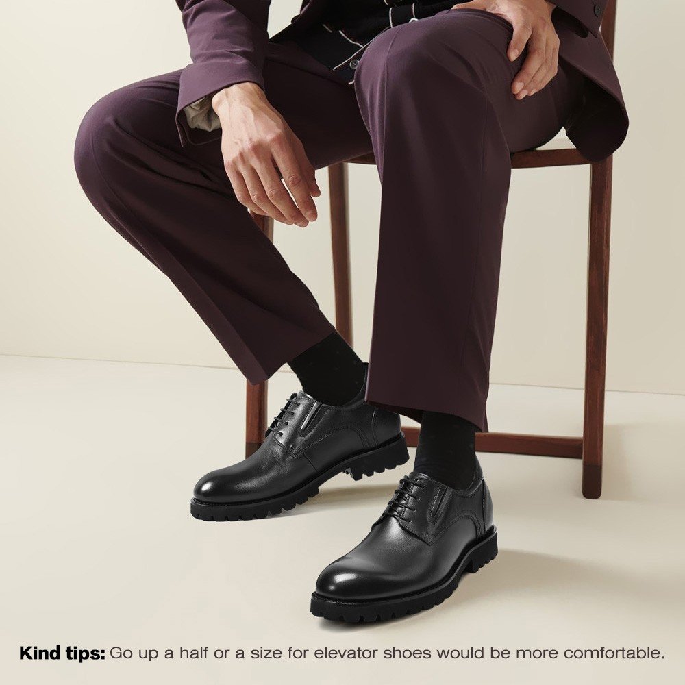 CMR CHAMARIPA Men's Elevator Dress Shoes - Image 9