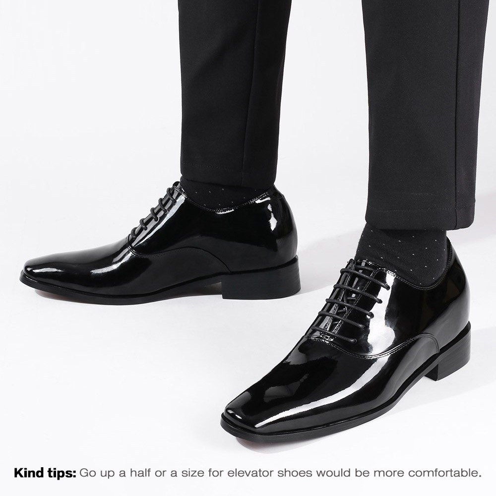 CMR CHAMARIPA Black Glossy Elevator Tuxedo - Image 5